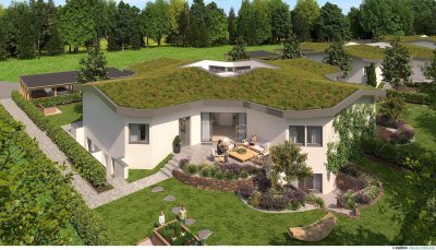 Barrierefreies Doppelhaus mit Garten und Terrasse in Seeham