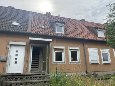 +++ Sanierungsbedürftiges EFH (Reihenmittelhaus) mit Garage, Schuppen und Garten in 38312 Börßum+++