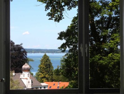 Bezugsfertiges Einfamilienhaus mit außergewöhnlichem Panoramablick über den Ammersee