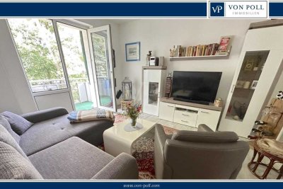 Zentrale, sanierte 3-Raumwohnung mit Balkon, 10 Minuten zum Strand