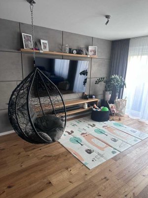 5 Zimmer Maisonette Wohnung mit Balkon und Doppelgarage