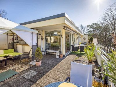 Großzügige 4-Zimmer-Penthousewohnung mit Dachterrasse und TG-Stellplatz in Berlin-Schlachtensee
