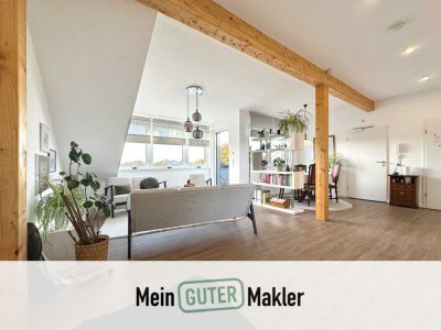 Sanierte 2-Zimmer-Neubauwohnung mit Südwest-Balkon und moderner Einbauküche