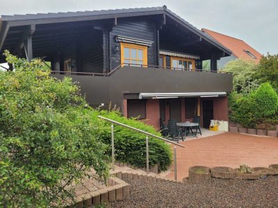 Blockbohlenhaus mit EBK von privat zu vermieten in Basedow