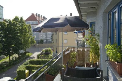 Helle, sonnige, ruhige 2-Zimmer Wohnung in der Augsburger Innenstadt