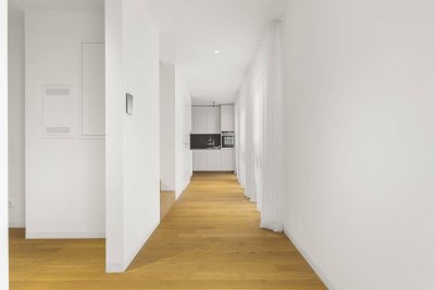 Erstbezug: ***Stilvolle Maisonette*** mit Garten am Benediktinermarkt in Klagenfurt – Flair, klare Linien, besondere Atmosphäre