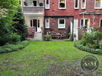 ++ KLASSIK TRIFFT MODERNE ++
Sanierte Altbauwohnung mit großem Garten, Balkon & Terrasse!