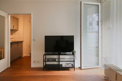 Helles 1-Zimmer Apartment, Sanierung 2024, vollmöbliert ab 01.09. oder 01.10.