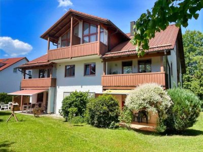 Charmante 2-Zimmer-Wohnung mit tollem Ausblick 
in Kaufbeuren-Haken
