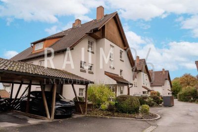 Licht, Ruhe & Weitblick. Sanierte Zwei-Zimmer-Wohnung mit Blick über das Maintal