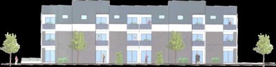 3 Zimmer Neubau DG-Wohnung mit Balkon im KFW-40-Haus
