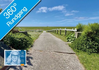 * bezugsfrei * // SCHWALBENHOF // Glasfaser // Hof mit Stallgebäude // Hallig Hooge