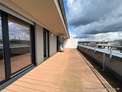 Gartenstadt- Striesen - 3 Zimmer Penthouse-Wohnung mit super Blick und großer Dachterrasse
