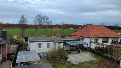 Renovierter Bungalow mit 4 Zimmern, 2 Terrassen und offener Küche
