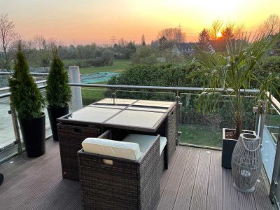 Moderne und großzügige 2 Raum Wohnung in Selbeck mit Balkon