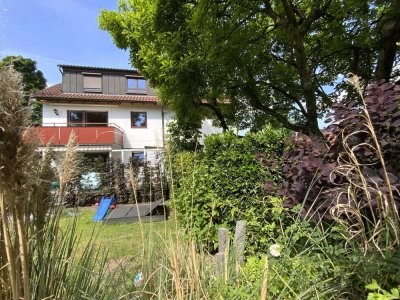 Mit idyllischem Gartenanteil - geräumige 3,5 Zimmer Wohnung in Berglen