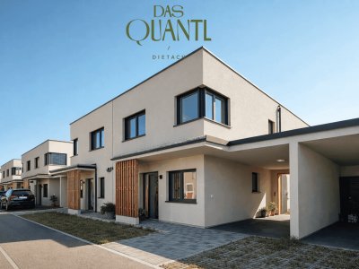 KURZFRISTIG BEZIEHBAR: DOPPELHAUS 132 M² DAS QUANTL DIETACH