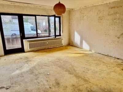 Helle 2-Zimmer-Erdgeschosswohnung mit Balkon in Rheinstetten