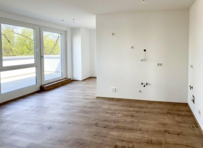 Dachterrassenwohnung mit Garage in Grünruhelage