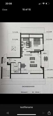 Modernisierte 2-Zimmer-Wohnung mit Balkon und EBK in Murrhardt