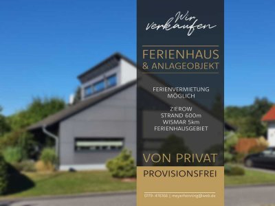 Modernes Ferienhaus in Zierow - strandnah investieren - Ostsee 600m