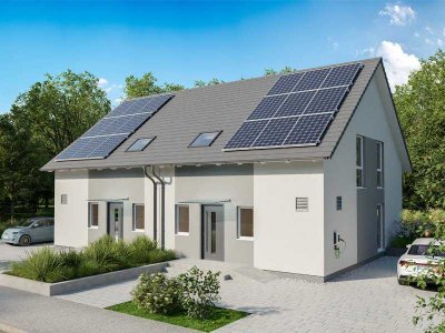 Wohnen leicht gemacht - Neubau-Doppelhaus mit Grundstück & Wohlfühlfaktor