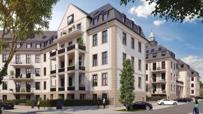 Exklusive 3-Zimmer-Neubauwohnung mit zwei Balkonen in Premium Lage