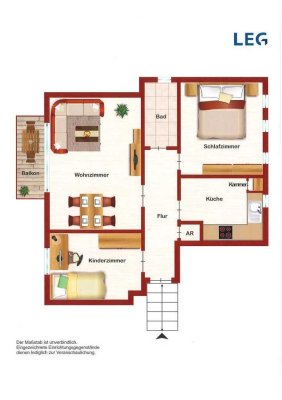 3-Zimmer-Wohnung in Alsdorf