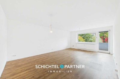 Gete | Frisch renovierte 3,5-Zimmer-Wohnung mit zwei Balkonen und Garage