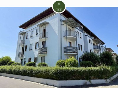 Grün gelegen und gut angebunden – Gepflegte 2-Zimmer-Wohnung mit Balkon und Tiefgaragenstellplatz