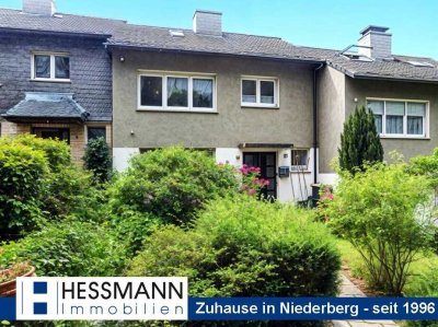 8 m breites Reihenhaus auf großem Grundstück in ruhiger Höhenlage von Velbert-Langenberg