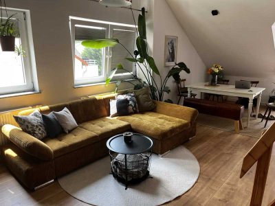 Möblierte Galerie-Wohnung befristet ab Juni 2026 (min. 3 Monate)