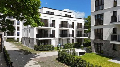 Urbanes Leben - Moderne klug geschnittene 2-Zimmer-Neubau Wohnung mit Balkon
