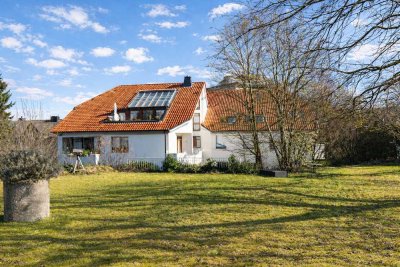 Hochparterre-Wohnung mit schönem Blick ins Grüne am Kalkhügel