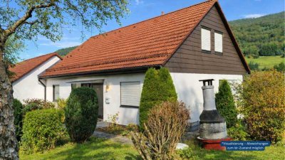 Idyllische Wohnlage! Attraktives freistehendes Einfamilienhaus in Gruibingen!