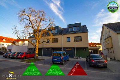 Neubau: Nur noch 2 Passiv-Reihenhaushälften im Stadtzentrum