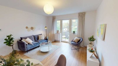 SANIERTE SINGLE / PÄRCHEN WOHNUNG MIT NEUER KÜCHE, 5 GEHMINUTEN ZUM SCHLOSS