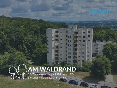 AM WALDRAND - 3,5-Zimmer-Wohnung mit Balkon und TG-Stellplatz in Reichenbach an der Fils