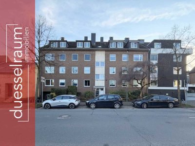 Düsseldorf-Unterbach: Attraktive 2-Zimmer-Dachgeschosswohnung mit Südwestbalkon!
