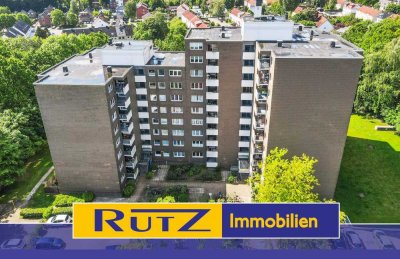 Delmenhorst-Deichhorst | Renovierungsbedürftige 3-Zi. Wohnung mit Südbalkon