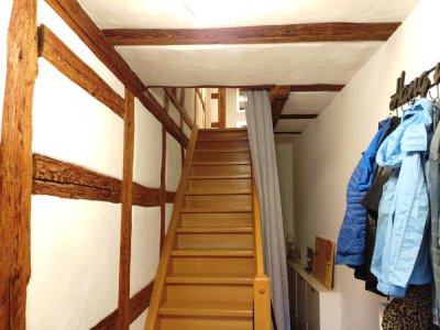 Schmuckstück für Individualisten im fränkischen Fachwerkflair