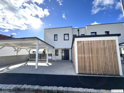 TRAUMHAFTER AUSBLICK | Moderne Doppelhaushälfte - ERSTBEZUG | 5 Zimmer | Großhöflein - Fasangasse (Haus 4/2)