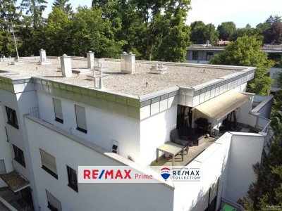 München-Solln: Helle 1,5-Zimmer-Dachterrassenwohnung