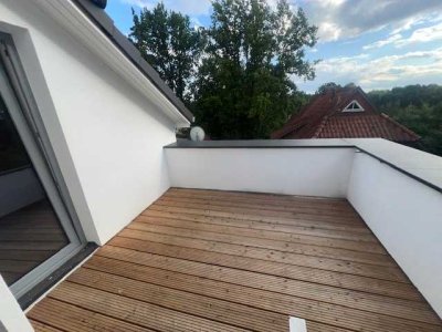 Sie können 1ter Mieter sein! 2,5-Zi.-Whg. mit EBK u. Dachterrasse in CE-Vorwerk