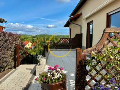 Einfamilienhaus mit traumhaftem Blick, gemütlichem Garten in ruhiger Lage in den Westvororten Geras