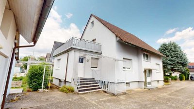 Charmantes Ein/Zwei-familienhaus mit großem Garten in Au am Rhein – Bezugsfrei ab sofort