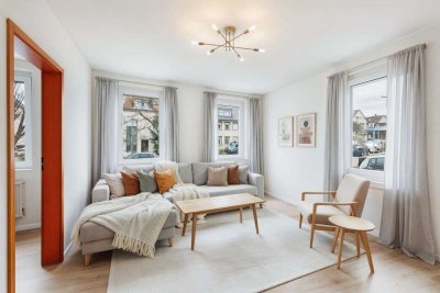 Renovierte Erdgeschosswohnung mit Terrasse