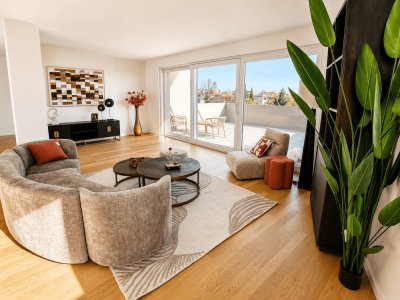 View &amp; Space – Wohnen neu definiert - exklusive 4-Zimmer-Wohnung mit Aussicht