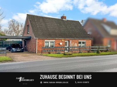 Einfamilienhaus mit Anbau, Werkstatt und großem Grundstück