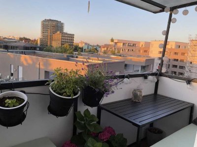 Lichtdurchflutete 2-Zimmer-Wohnung mit Ausblick in begehrter Lage von St. Johannis